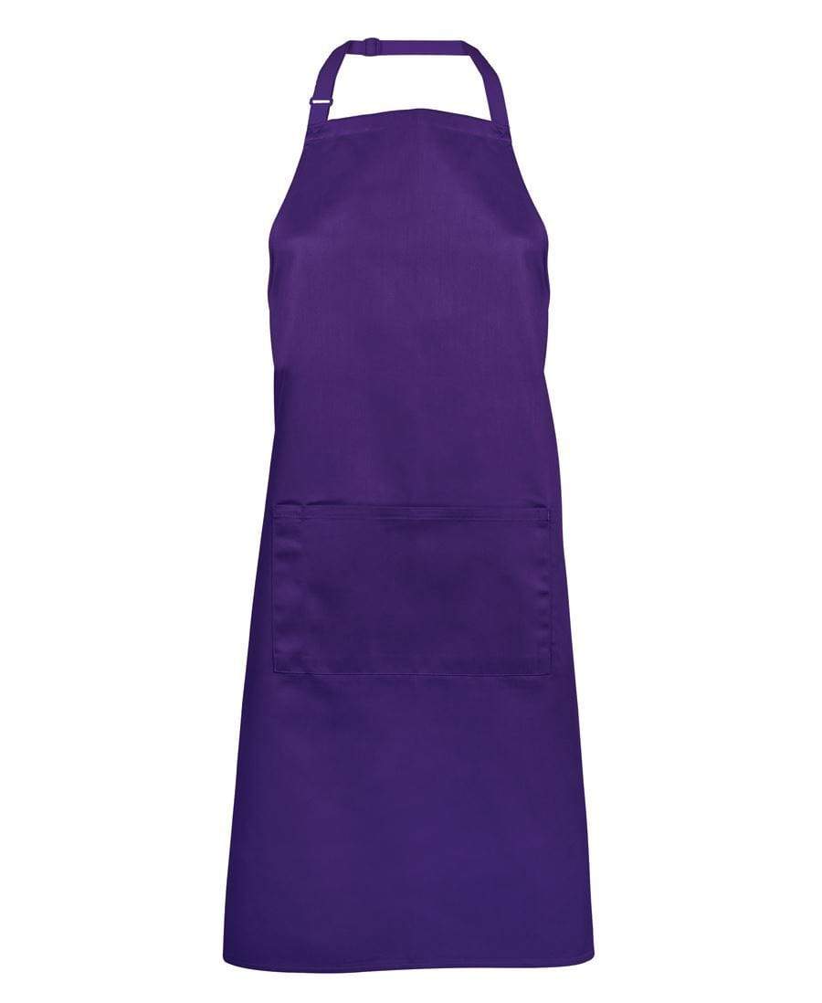 JB'S Chef/Hospitality Apron with Pocket 5A Hospitality & Chefwear Jb's Wear Purple BIB 86x93  